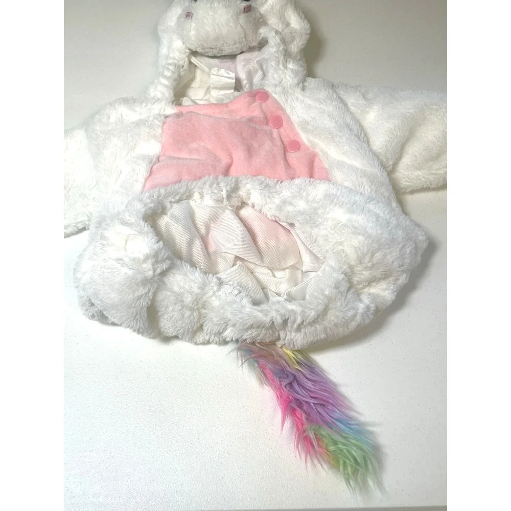 Baby Unicorn Halloween Costume Rainbow White 12-18 months Toddler Play‎ Dress Up - Picture 4 of 7